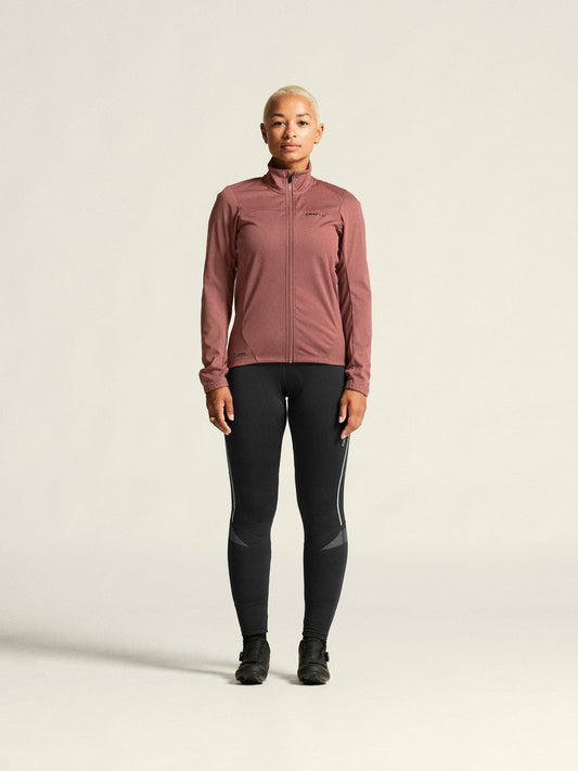 Craft Core SubZ Cycling Jacket 2 - Rose Brown