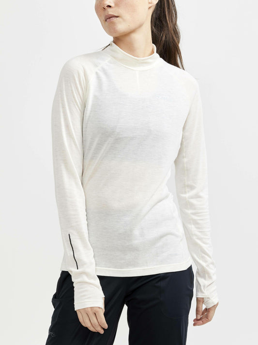 Craft ADV SubZ Wool Running Tee 2 - WHISPER