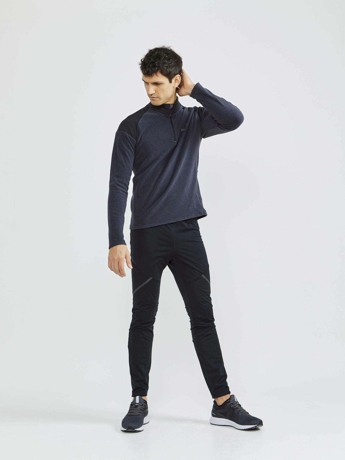 Craft Core Edge Thermal Midlayer - BLACK/ASPHALT