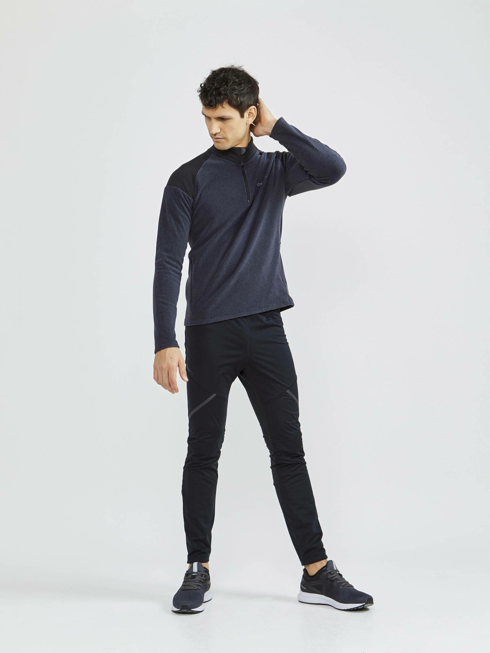 Craft Core Edge Thermal Midlayer - BLACK/ASPHALT