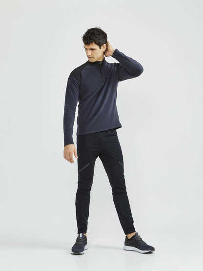 Craft Core Edge Thermal Midlayer - BLACK/ASPHALT