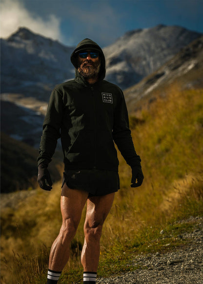 Craft Rivs Run Club Community 2.0 FZ Hoodie - Black/Rivs1