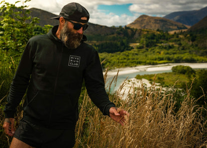 Craft Rivs Run Club Community 2.0 FZ Hoodie - Black/Rivs1