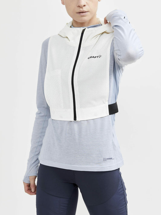 Craft ADV Lumen Short Vest - WHITE/BLACK