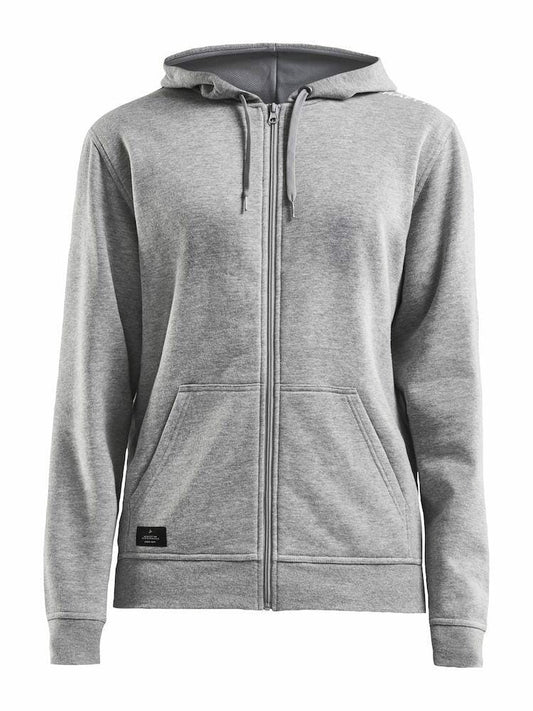 Craft Community Full-Zip Hoodie - GREY MELANGE
