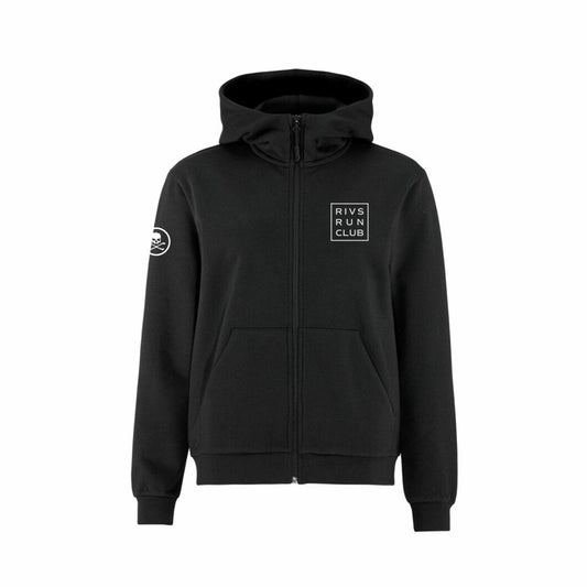 Craft Rivs Run Club Community 2.0 FZ Hoodie - Black/Rivs1