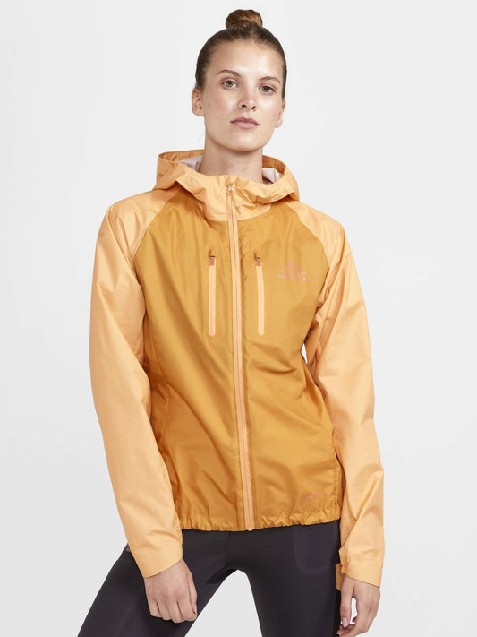 Craft Pro Trail Running Light Weight Jacket - PEACH-DESERT