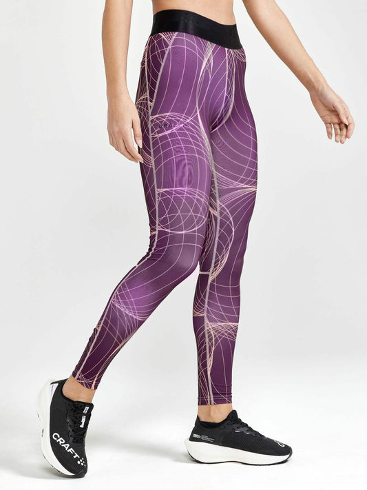 Craft Core Essence Training Tights - BURGUNDY-BLEIKUR