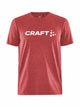 BRIGHT RED MELANGE