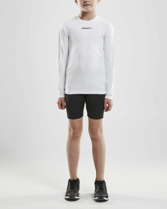 Craft Junior Ability Compression Longsleeve - White