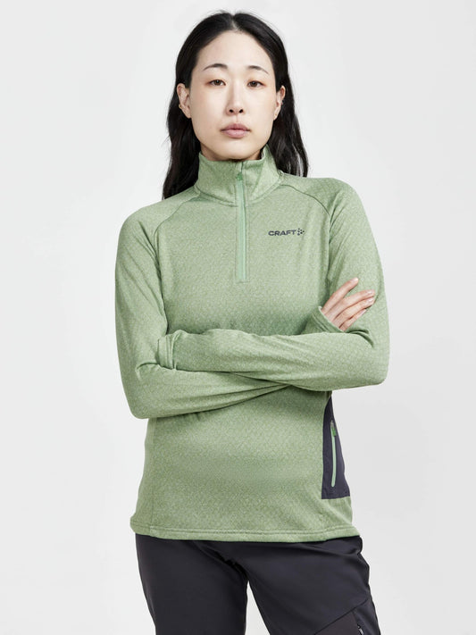 Craft Core Trim Thermal Midlayer - JADE-MELANGE