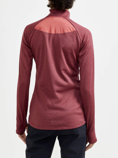 Craft Core Trim Thermal Midlayer - RHUBARB MELANGE