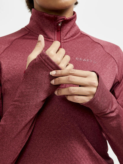 Craft Core Trim Thermal Midlayer - RHUBARB MELANGE
