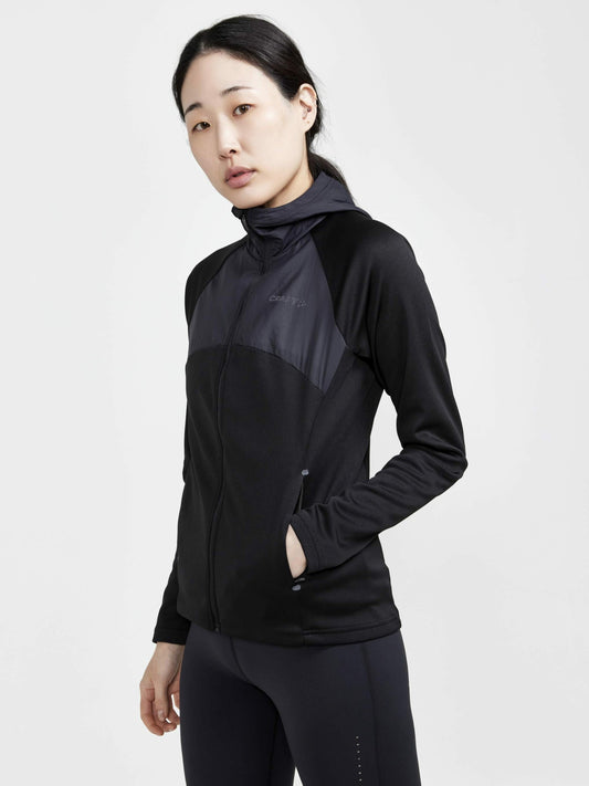 Craft ADV Essence Jersey Hood Jacket - Black