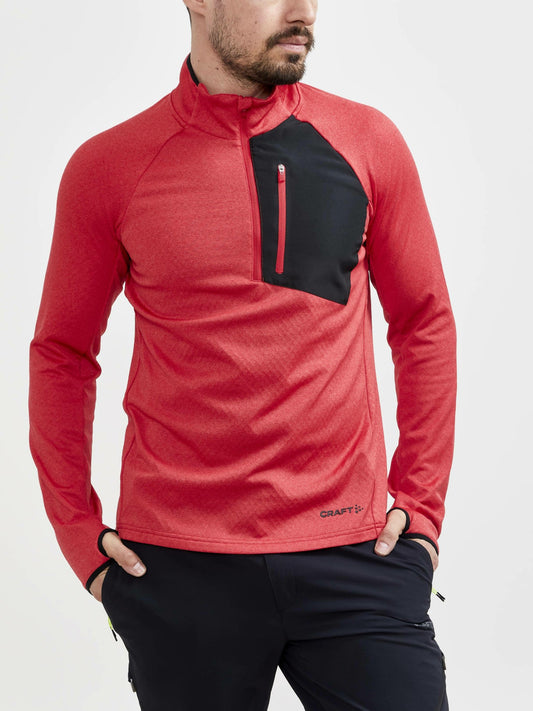 Craft Core Trim Thermal Midlayer - LYCHEE-MELANGE