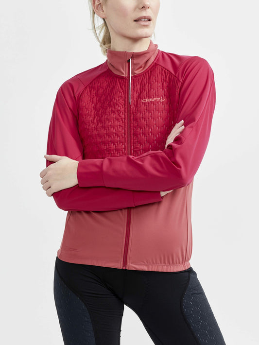 Craft ADV SubZ Cycling Jacket - MACHINE-ROSE