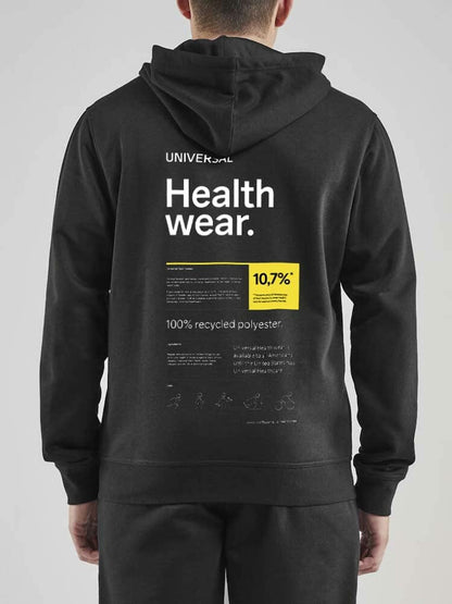 Craft Universal Healthwear Full Zip Hoody - Black