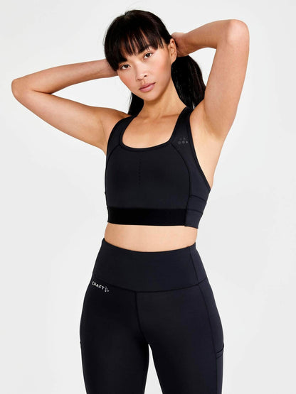 Craft Pro Charge Blocked Training Sport Top - Black
