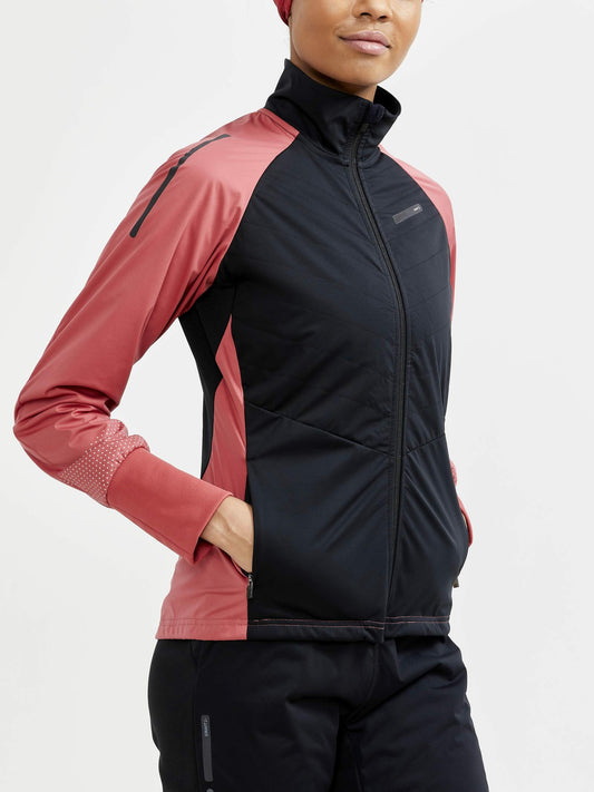 Craft Storm Balance XC Jacket - BLACK-ROSE