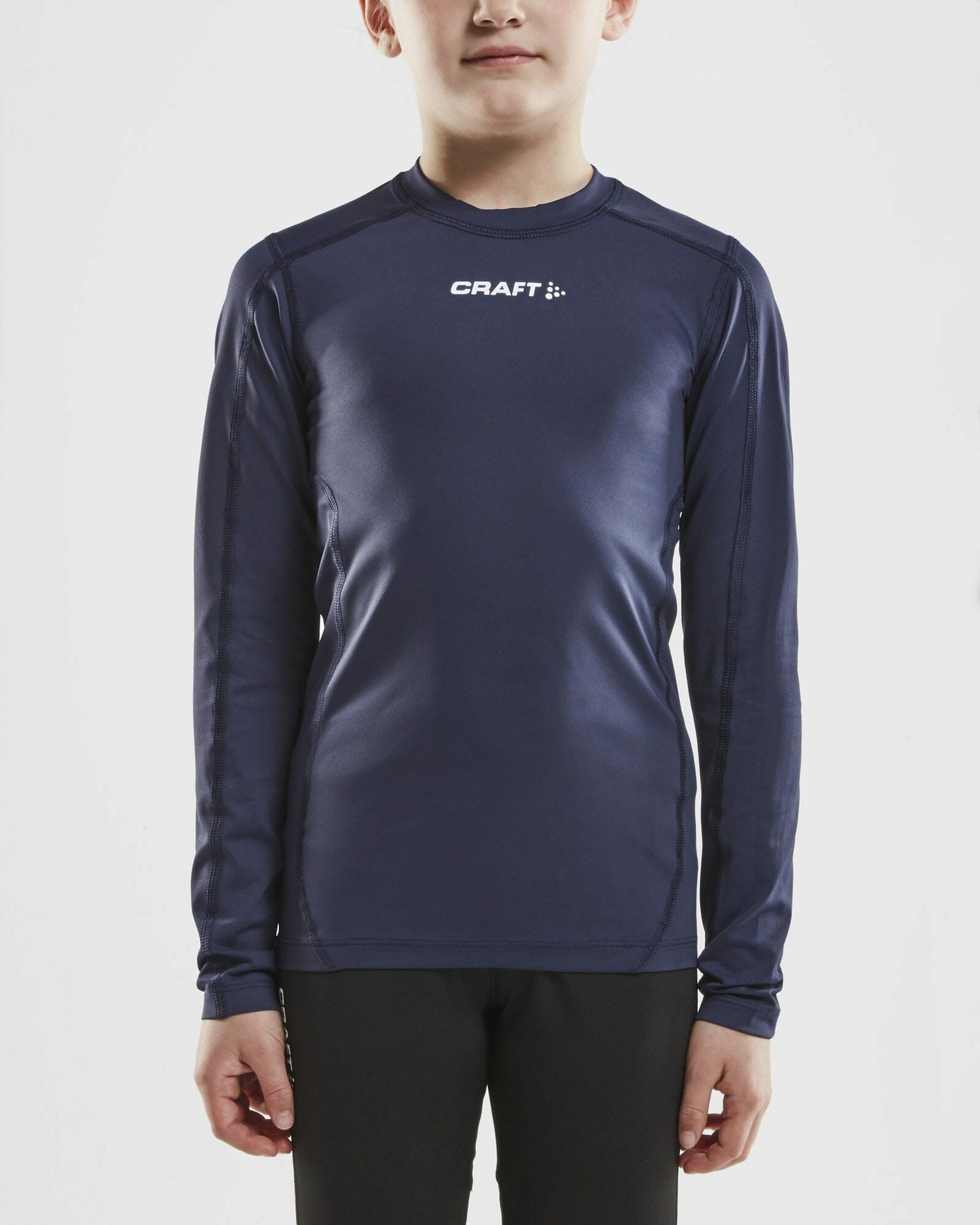 Craft Junior Ability Compression Longsleeve - NAVY