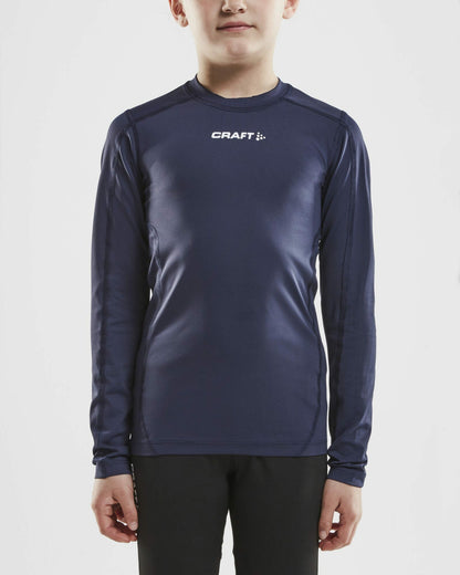 Craft Junior Ability Compression Longsleeve - NAVY
