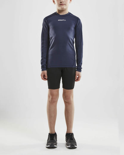 Craft Junior Ability Compression Longsleeve - NAVY