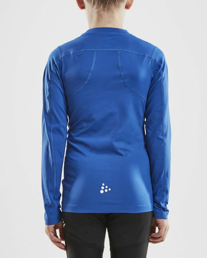 Craft Junior Ability Compression Longsleeve - CLUB COBOLT