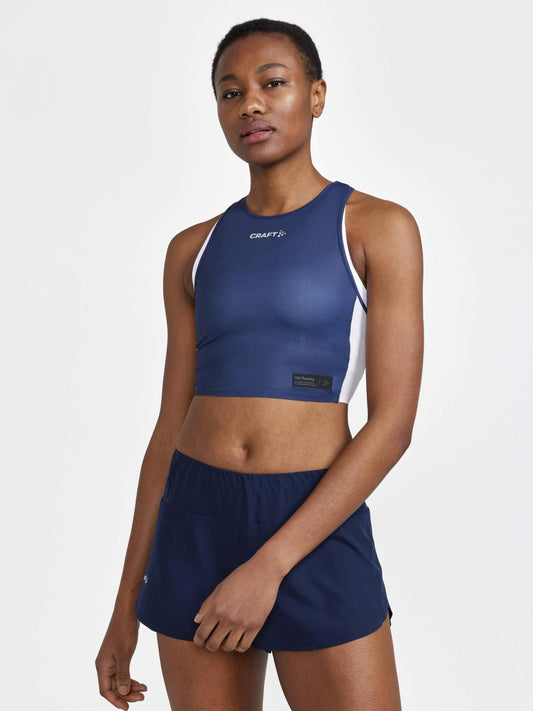 Craft Pro Hypervent Running Cropped Top - BLAZE-FLEX