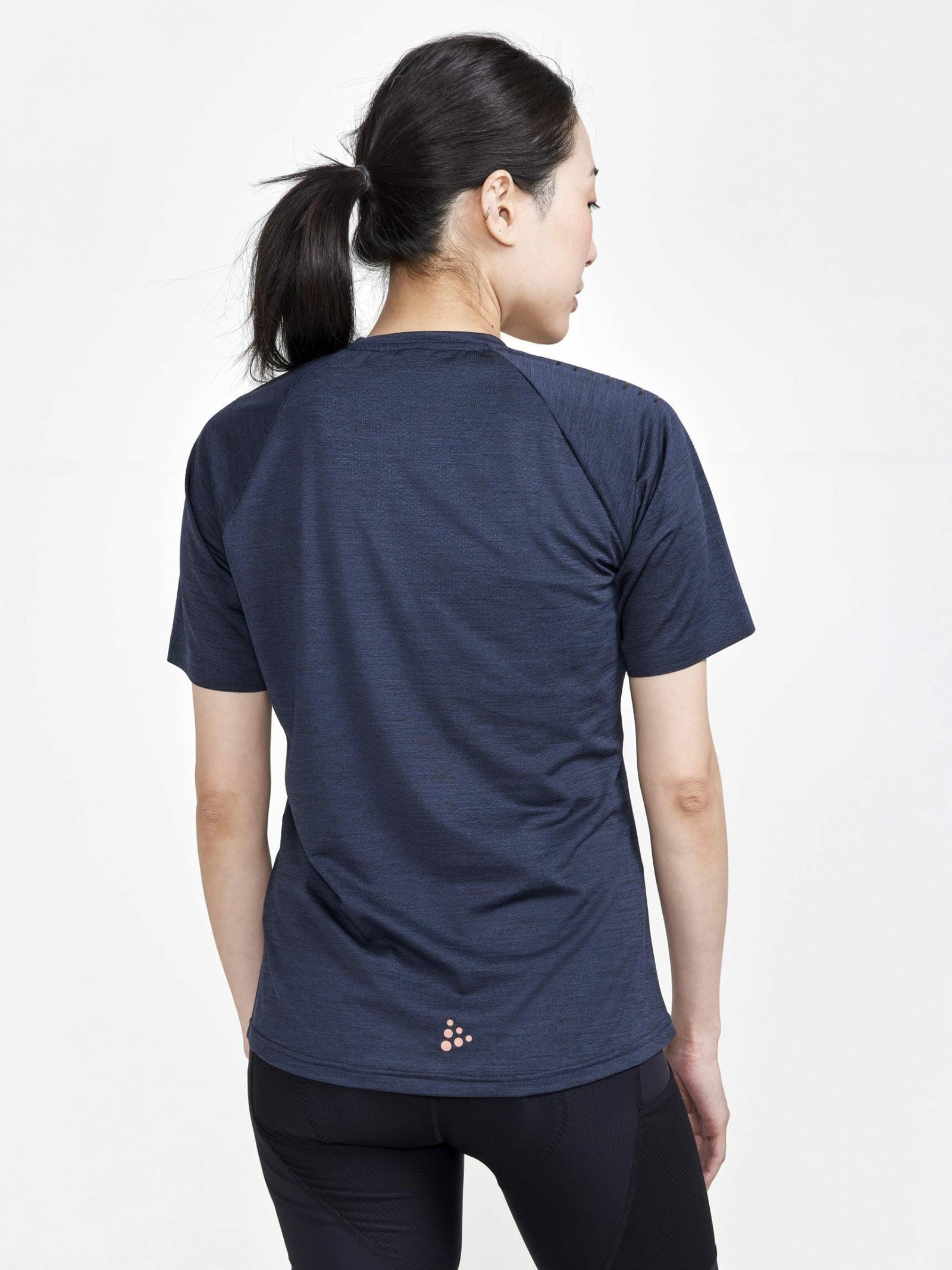 Craft ADV Gravel Bike Short Sleeve Tee - Black Melange