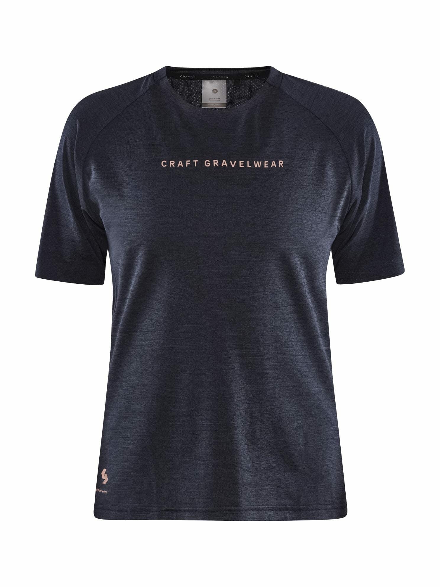 Craft ADV Gravel Bike Short Sleeve Tee - Black Melange